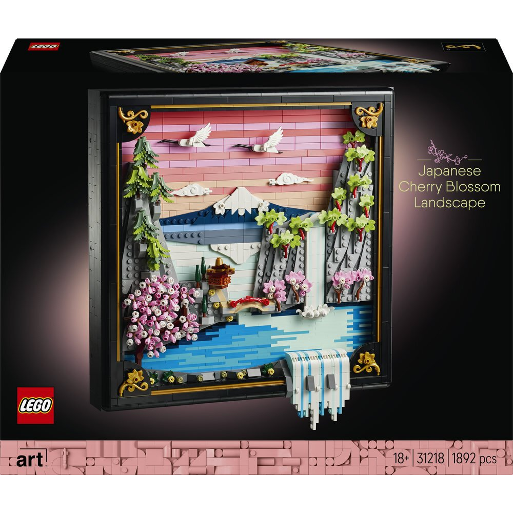 LEGO ART LANDSCAPE WITH JAPANESE CYRUS FLOWERS 31218 (31218)-0