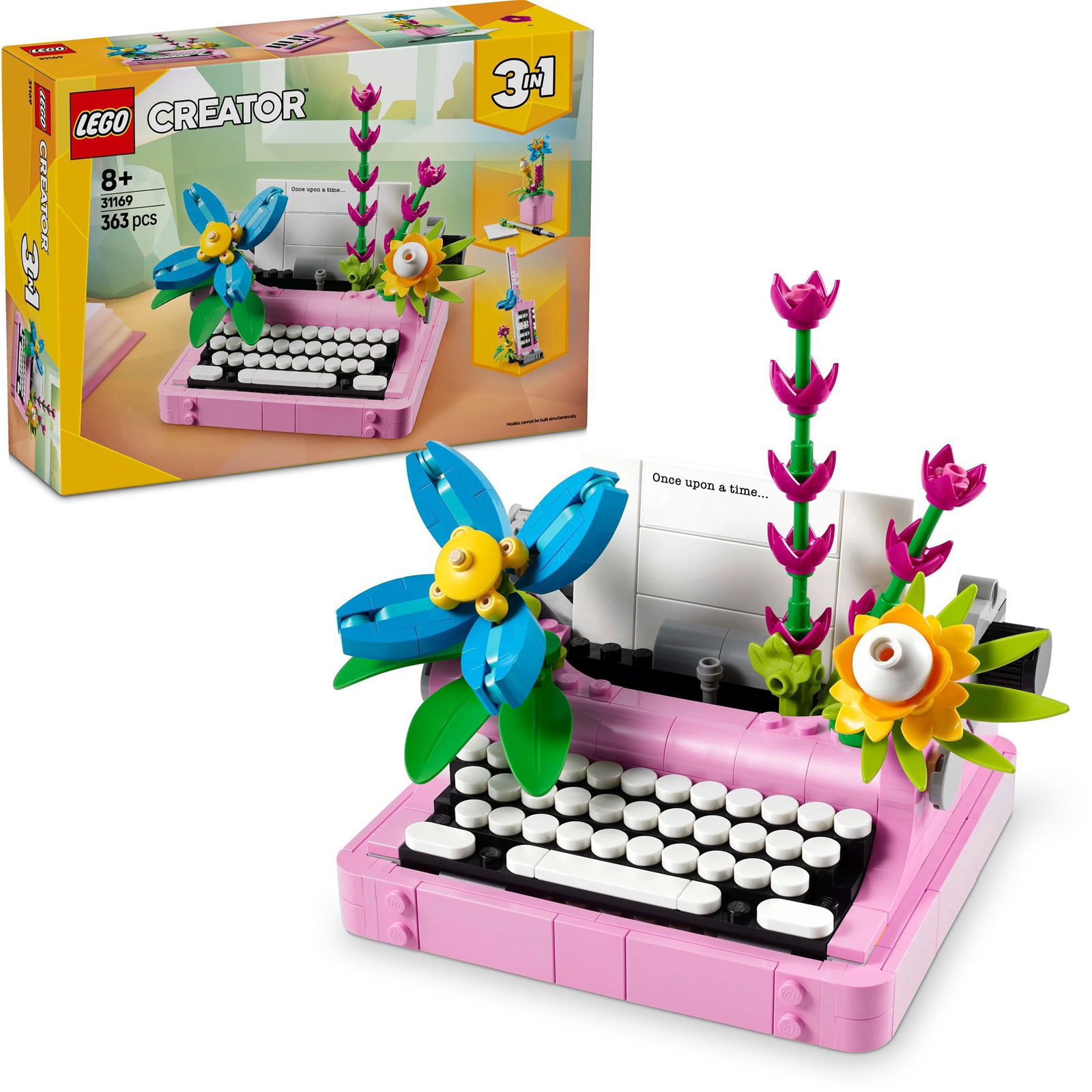 LEGO CREATOR TYPEWRITER WITH FLOWERS (5702017822440)-0