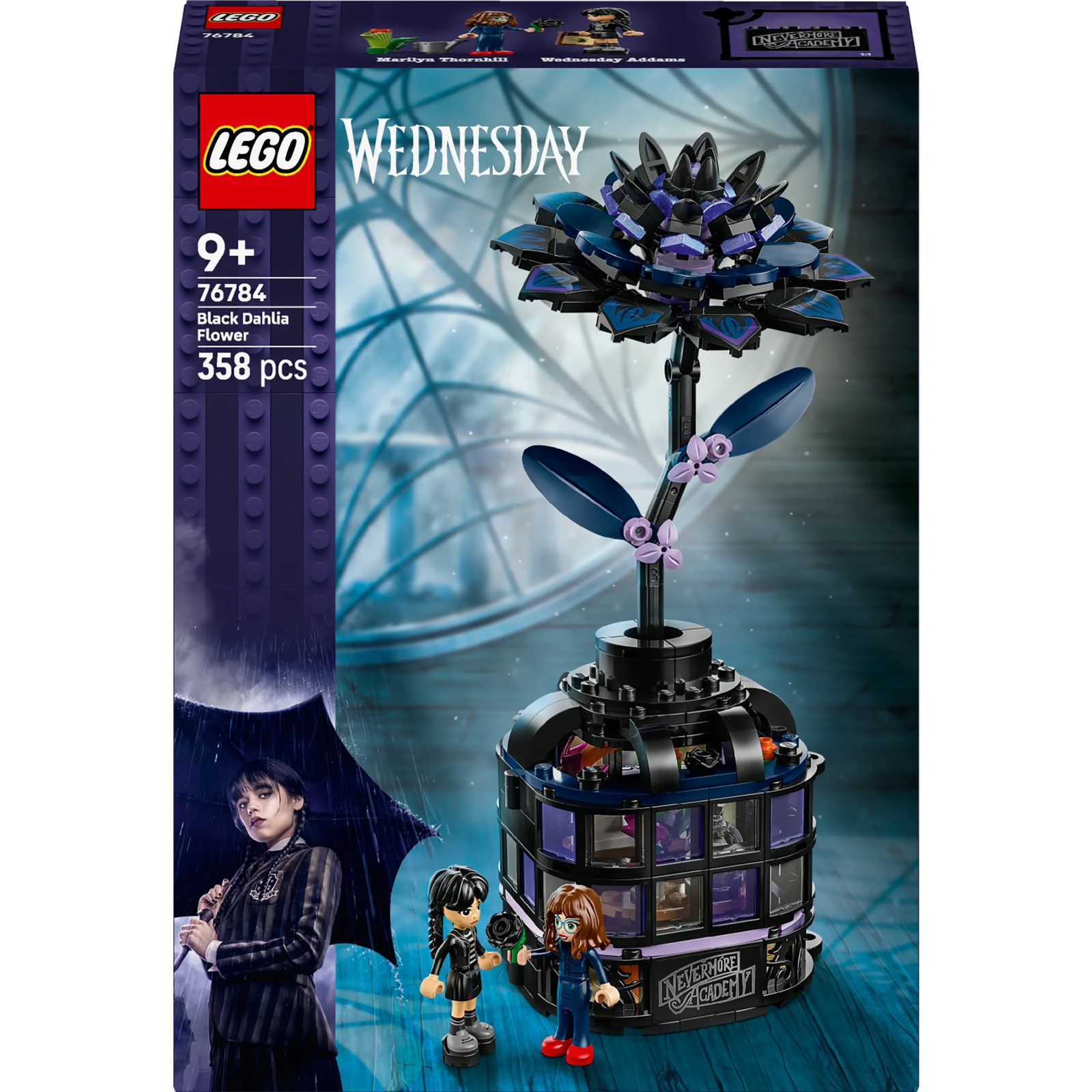 LEGO WEDNESDAY BLACK DAHLIA FLOWER 76784 (76784)