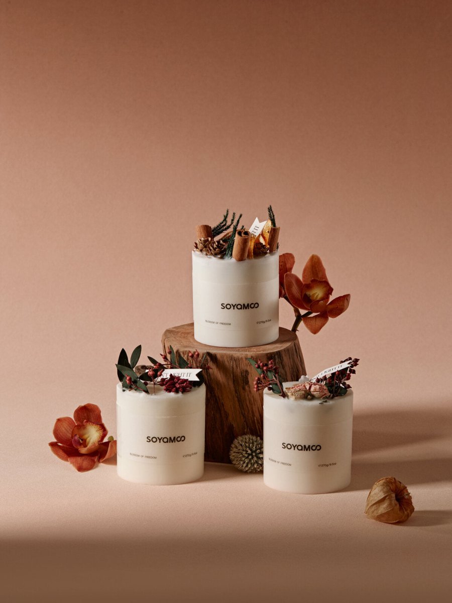 Fresh Spring Botanical Scented Candle