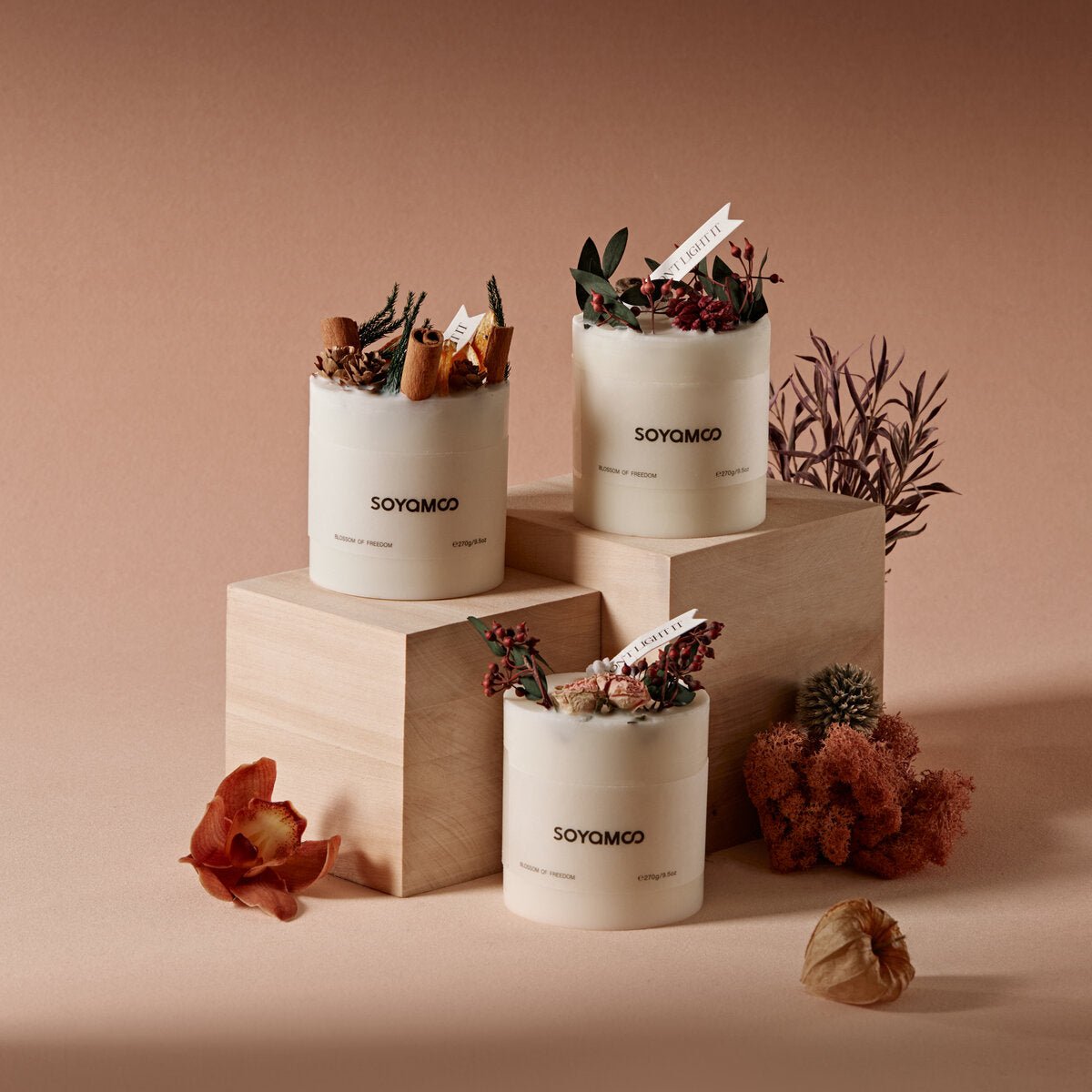 Fruity Temptation Botanical Scented Candle