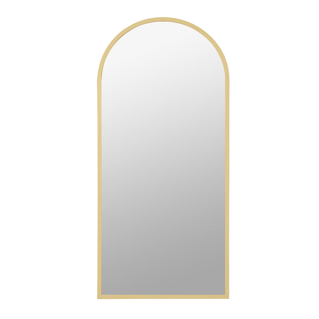NNEIDS Yezi Floor Mirror Full Length Mirrors 1.8M Gold White