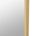 NNEIDS Yezi Floor Mirror Full Length Mirrors 1.8M Gold White