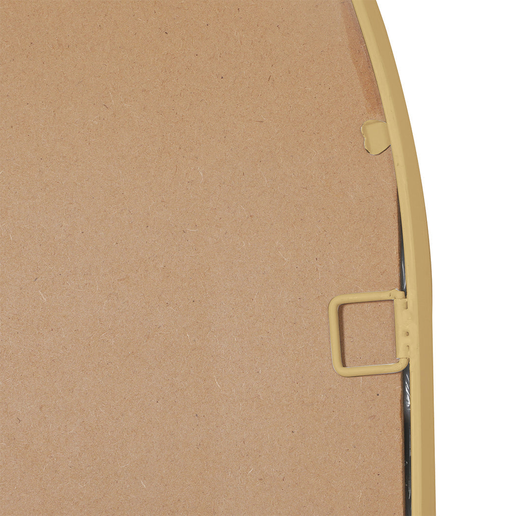 NNEIDS Yezi Floor Mirror Full Length Mirrors 1.8M Gold White